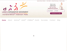 Tablet Screenshot of integrativemovement.com